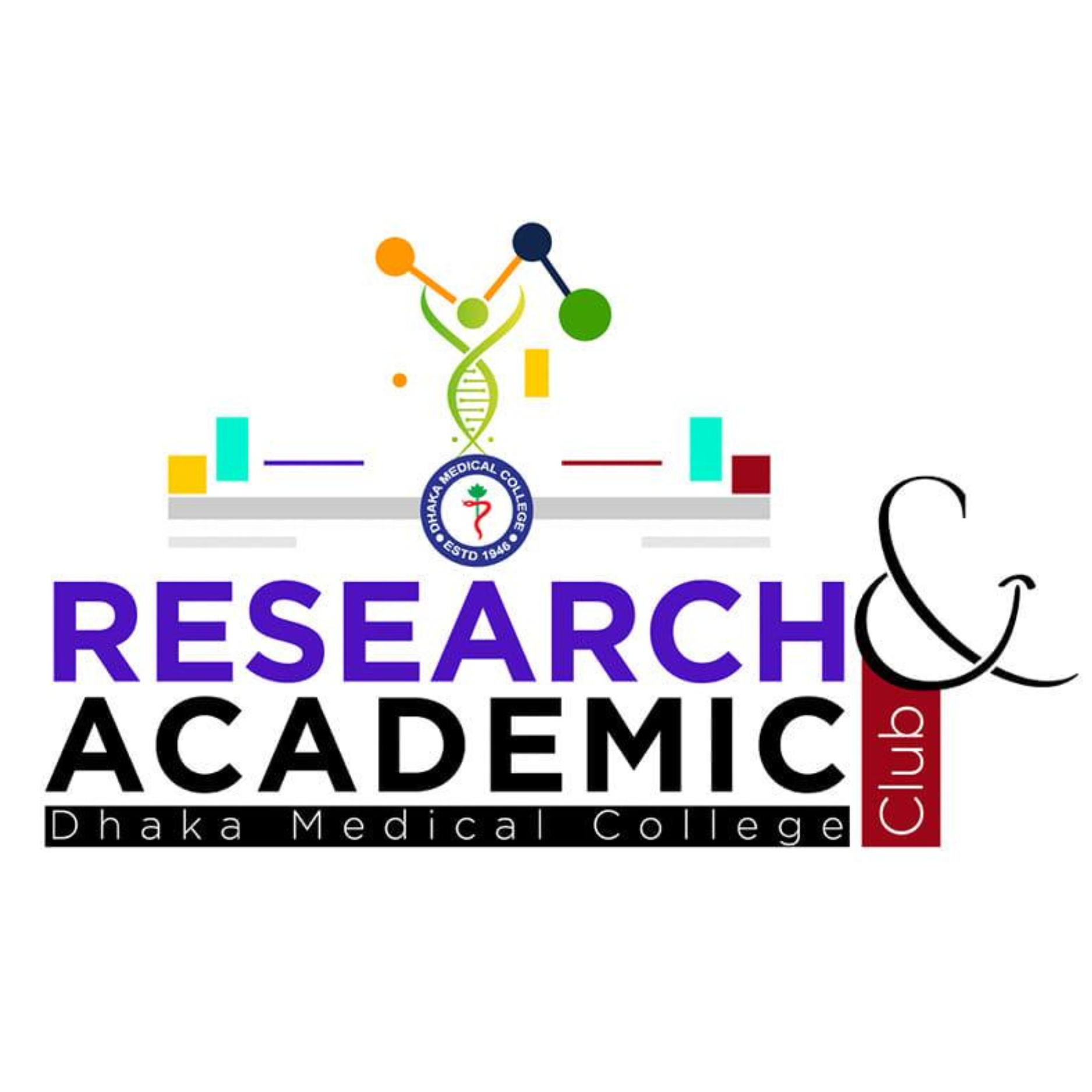 Dhaka Medical College Research  & Academic Club logo