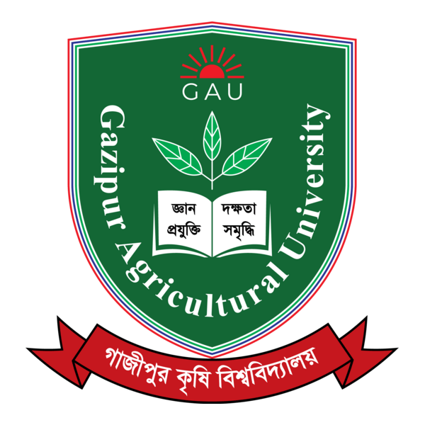 Gazipur Agricultural University logo